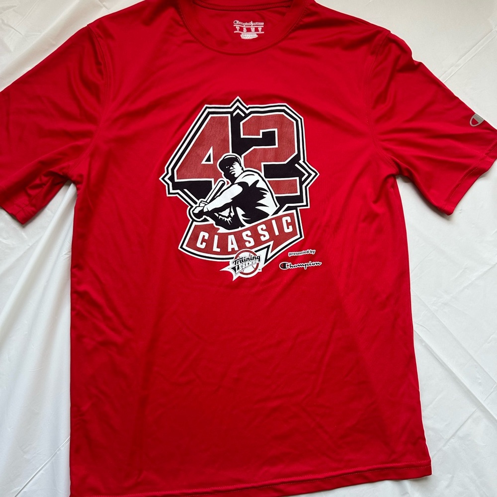 Men’s Champion Active T-shirt Red Small
